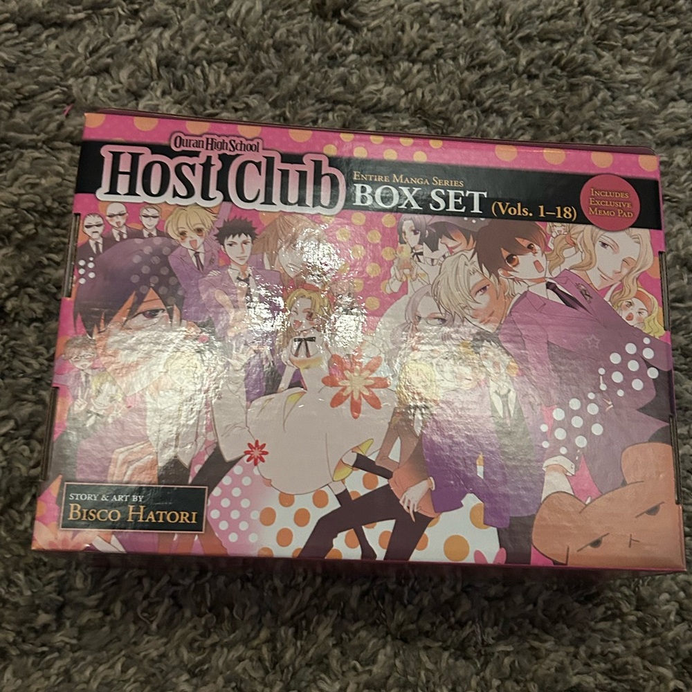 Outran high school host club box set manga